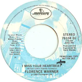 Florence Warner - I Miss Your Heartbeat