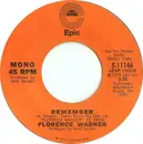 7inch Vinyl Single - Florence Warner - Remember