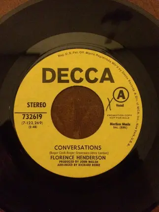 Florence Henderson - Conversations