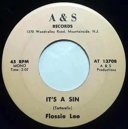 Flossie Lee - Roses Are Blue / It's A Sin