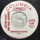 7inch Vinyl Single - Flatt & Scruggs - Nashville Cats / Roust-A-Bout - Pitman