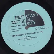 Flatt & Scruggs a. o. - Grand Ole Opry: Program No. 209/210