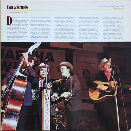 Flatt & Scruggs - Don't Get Above Your Raisin'