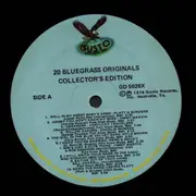 LP - Flatt & Scruggs / Jimmy Martin / Kentucky Travelers a.o. - 20 Bluegrass Originals- Collector's Edition