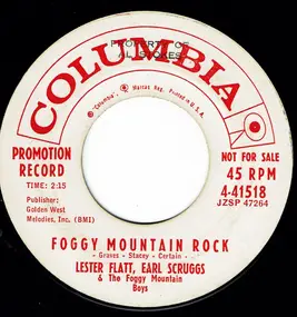 Flatt & Scruggs - Foggy Mountain Rock