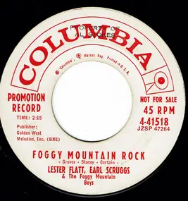 Flatt & Scruggs - Foggy Mountain Rock