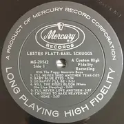 LP - Flatt & Scruggs With The Foggy Mountain Boys - Lester Flatt & Earl Scruggs With The Foggy Mountain  Boys - Banner Cover