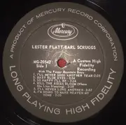 LP - Flatt & Scruggs With The Foggy Mountain Boys - Lester Flatt & Earl Scruggs With The Foggy Mountain  Boys - Mono