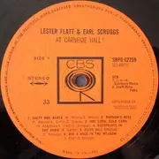 LP - Flatt & Scruggs - At Carnegie Hall!