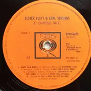 LP - Flatt & Scruggs - At Carnegie Hall! - Mono