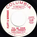 7inch Vinyl Single - Flatt & Scruggs - I'll Be Your Baby Tonight