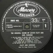 LP - Flatt & Scruggs - The Original Sound - Mono