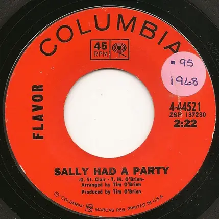 Flavor - Sally Had A Party / Shop Around