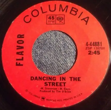 Flavor - Dancing In The Street / Comin' On Home