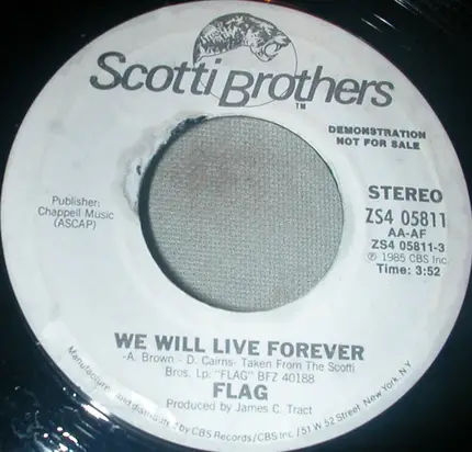 Flag - We Will Live Forever