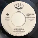 7inch Vinyl Single - Flakes - Miss Fine Lover