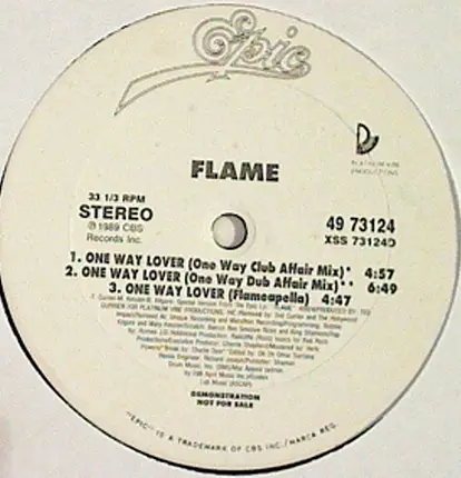 Flame - One Way Lover