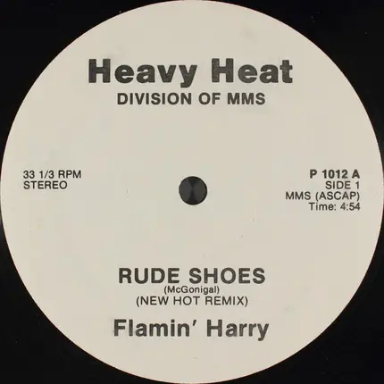 Flamin' Harry - Rude Shoes (New Hot Remix)