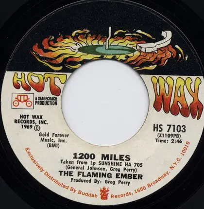 Flaming Ember - 1200 Miles / Sunshine