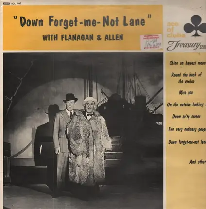 Flanagan And Allen - Down Forget-Me-Not Lane