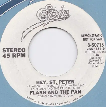 Flash & The Pan - Hey, St. Peter