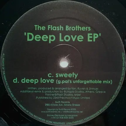 Flash Brothers - Deep Love EP