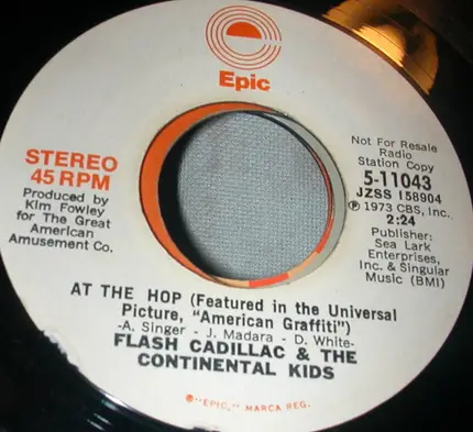 Flash Cadillac & The Continental Kids - At The Hop