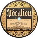 Schellack - Fletcher Henderson And His Orchestra - Forsaken Blues / Cold Mammas (Burn Me Up) - brown shellac, over 100 years old