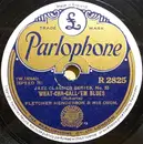 Schellack - Fletcher Henderson And His Orchestra / Sharkey Bonano And His Sharks Of Rhythm - What-Cha-Call-'Em Blues / High Society