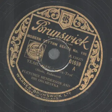 Fletcher Henderson And His Orchestra - Yeah man / Can You Take It?