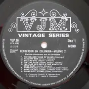 LP - Fletcher Henderson And His Orchestra - 1924-1926 New York Columbia Sessions In Chronological Order - Mono