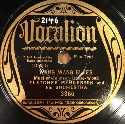Fletcher Henderson And His Orchestra - My Gal Sal / Wang Wang Blues