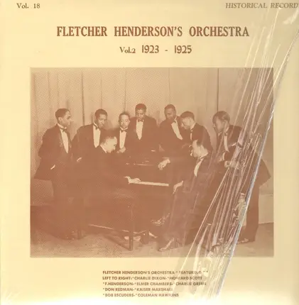Fletcher Henderson And His Orchestra - Vol. 2 - 1923-1925