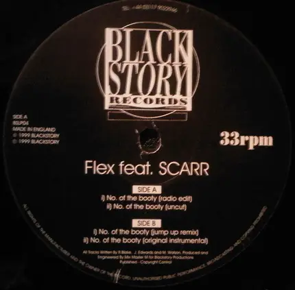 Flex Featuring Scarr - No. Of The Booty