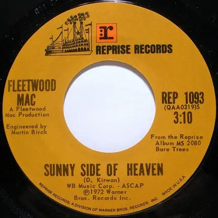 Fleetwood Mac - Sentimental Lady / Sunnyside of Heaven