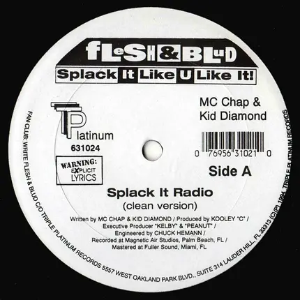 Flesh & Blud - Splack It Like U Like It