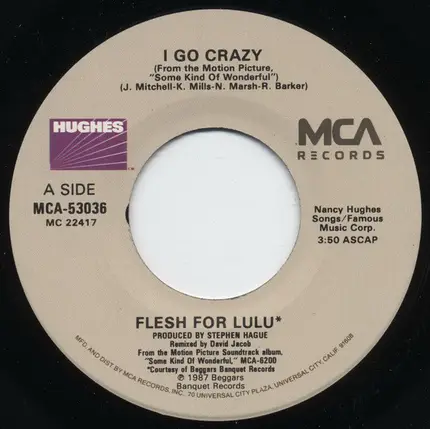 Flesh For Lulu - I Go Crazy