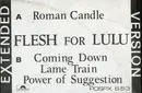 12inch Vinyl Single - Flesh For Lulu - Roman Candle EP - EP