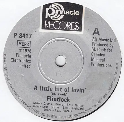 Flintlock - A Little Bit Of Lovin'