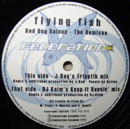 Flying Fish - Red Dog Saloon (The Remixes)