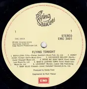 LP - Flying Saucers - Flying Tonight