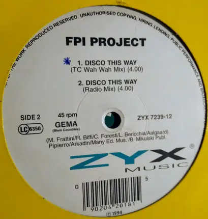 FPI Project - Disco This Way