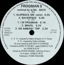 12inch Vinyl Single - Frogman - II (Remixed By DJ Ba-Back)