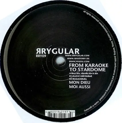 FROM KARAOKE TO STARDOM - MON DIEU MOI AUSSI