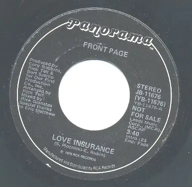 Front Page - Love Insurance