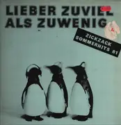 LP - Front, Falsche Fahnen, Saal 2 a.o - Lieber zuviel als zuwenig - ZickZack Sommerhits 81