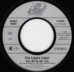 Fra Lippo Lippi - A Little Rain Must Fall