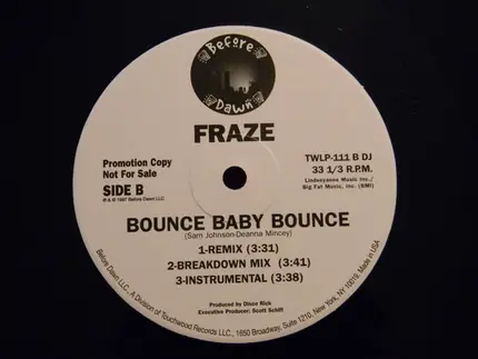 Fraze - Sexy Body / Bounce Baby Bounce