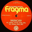 12inch Vinyl Single - Fragma - Memory (Klaas Remix Edition)