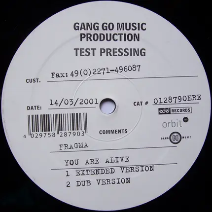 Fragma - You Are Alive